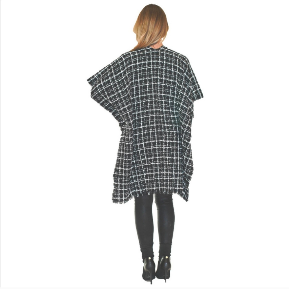 Comfy Textured Cape - Picture 2 of 2